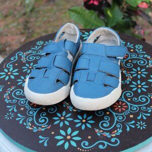 pediped Flex® Sahara Fisherman Sandals - Blue Size: US 12.5–13 / EU 30